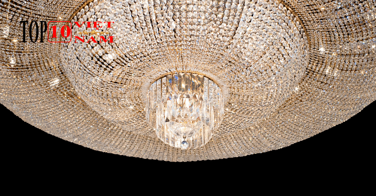 Mẫu Đèn Trang Trí Nội Thất Bát Đá