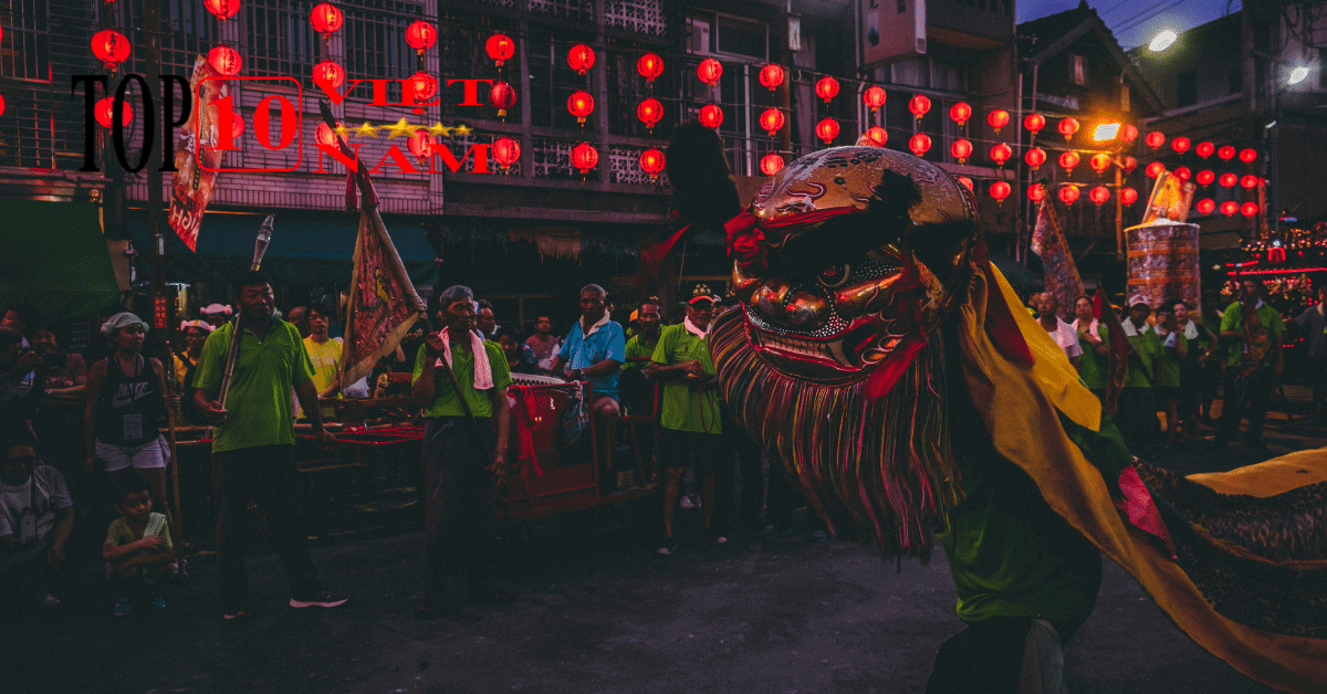 Lễ hội Lân - Sư - Rồng đường phố