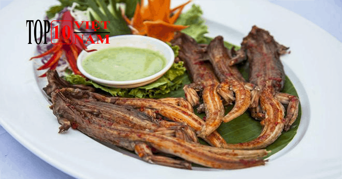 Dông Cát Nướng Muối Ớt Đặc Sản Bình Thuận