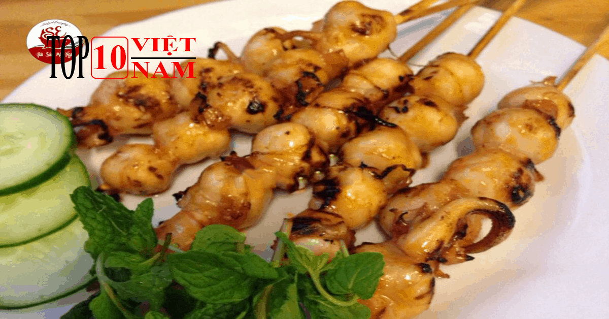 Răng Mực Nướng Đặc Sản Bình Thuận
