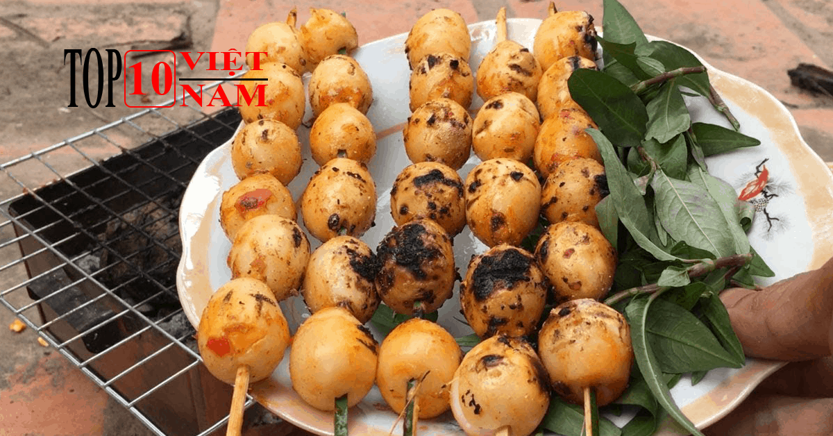 Trứng Cút Nướng