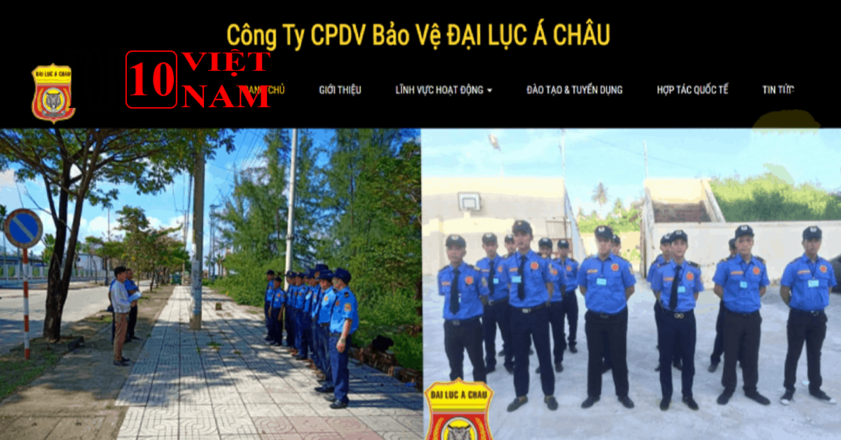 Công ty CPDV Bảo Vệ Đại Lục Á Châu