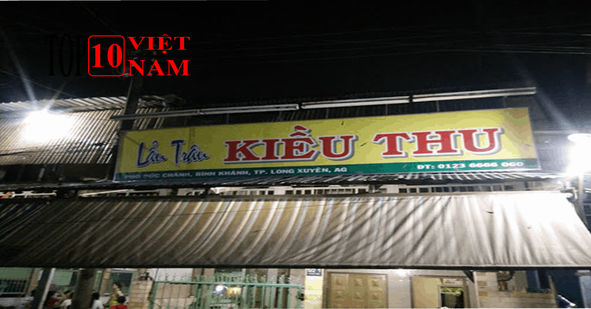 Lẩu Trâu Kiều Thu-quán ăn ngon ở an giang