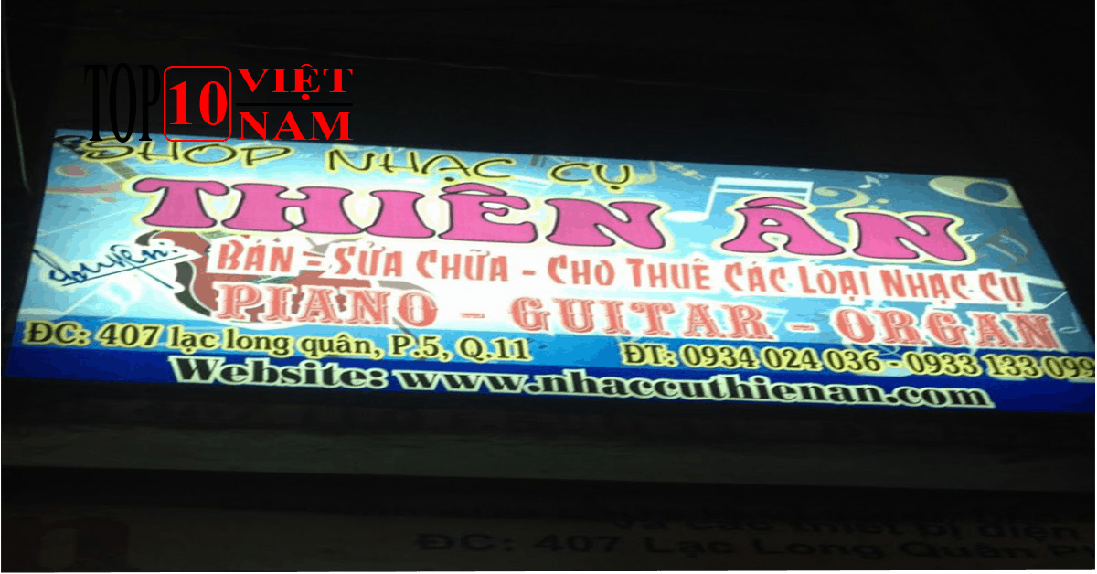 Cửa Hàng Nhạc Cụ Thiên Ân