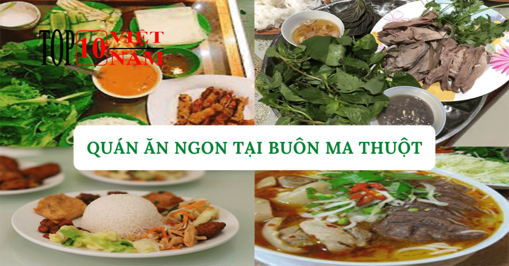 bìa quán ngon mê hoặc tại buôn ma thuột