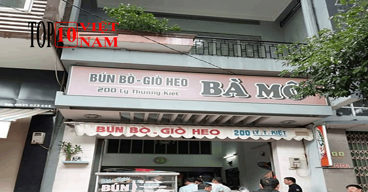 Quán Bún Bò Bà Mô Ngon Tại Buôn Ma Thuột