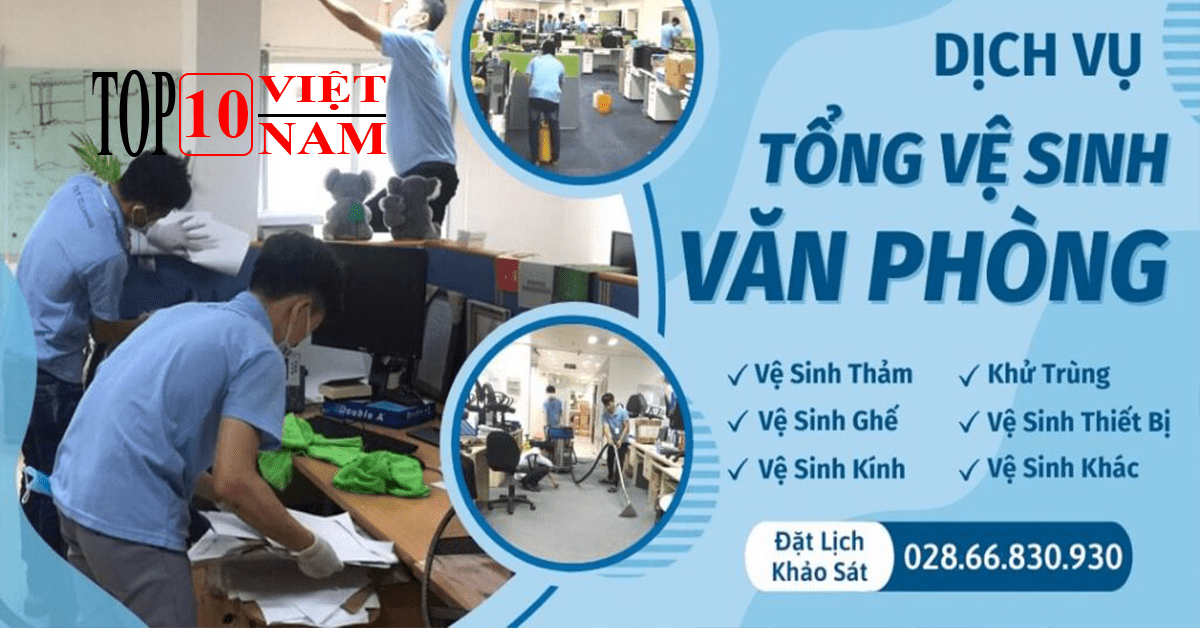 Dịch Vụ Vệ Sinh Văn Phòng TKT Cleaning Tại Tp. HCM