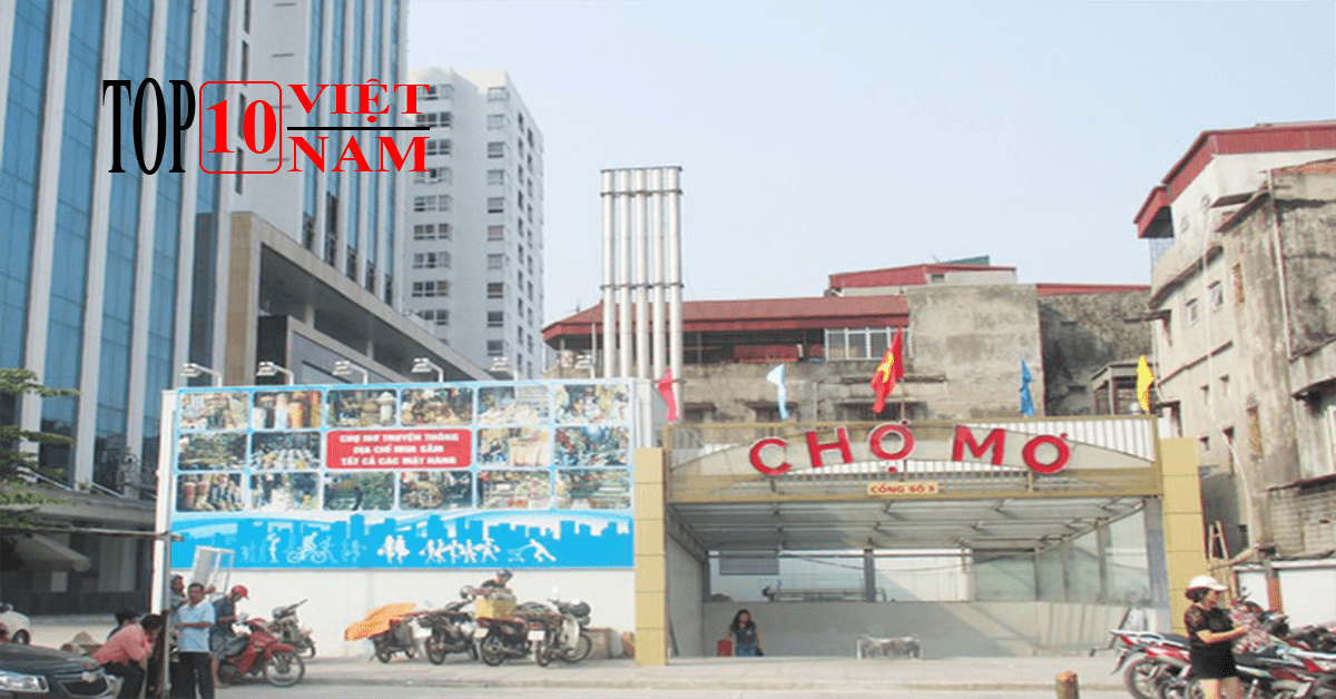 Chợ Mơ Mua Sắm Lớn Ở Hà Nội