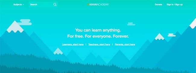 khan-academy website học lập trình tốt nhất