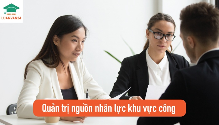 Quản trị nguồn nhân lực khu vực công