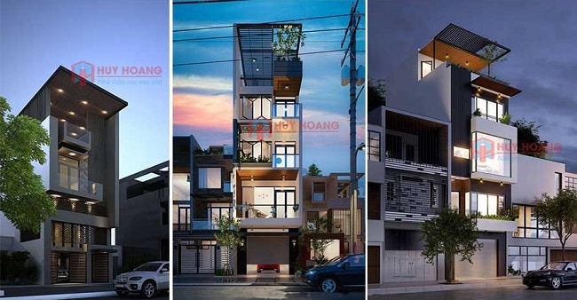 xây dựng nhà phố Huy Hoàng