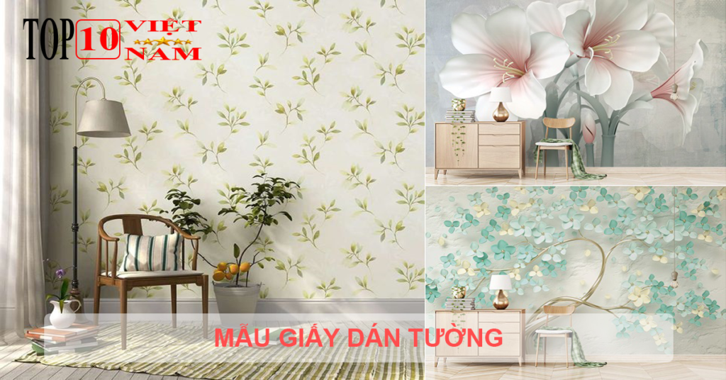 Anh bia mau giay dan tuong
