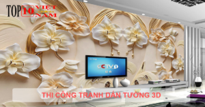 Tranh Dán Tường 3D TPHCM
