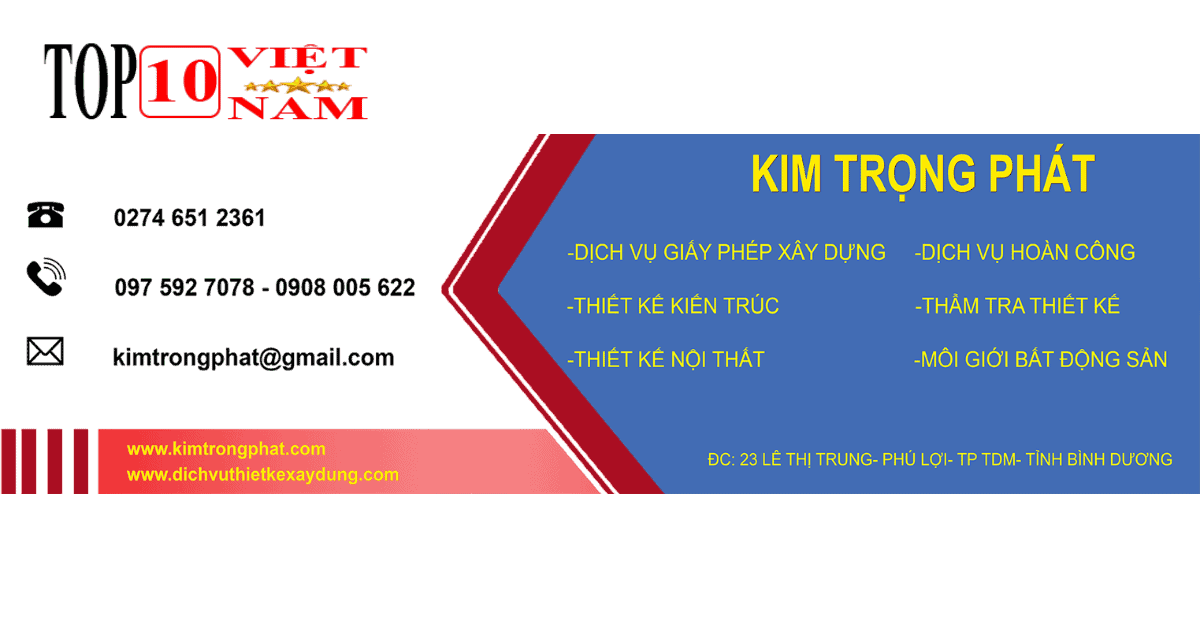 Công ty TNHH Dịch Vụ Xây Dựng Kim Trọng Phát