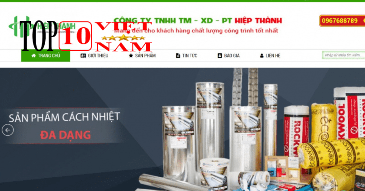 Công ty vật liệu cách âm Hiệp Thành