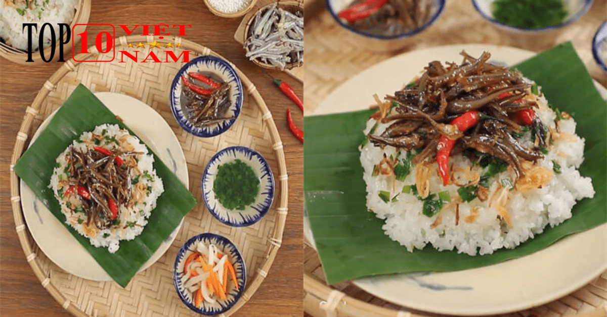 Ăn Sáng Ở Nha Trang Xôi Cá Cơm Khô