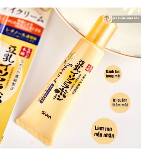 Kem trị thâm mắt Sana Nameraka Soymilk Eye Cream