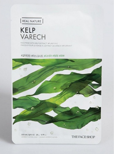 Mặt nạ tảo biển The Face Shop Real Nature Kelp Varech