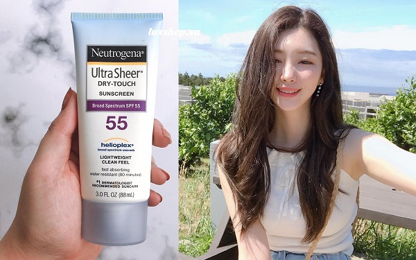 Review kem chống nắng Neutrogena Ultra Sheer SPF 55 88ml