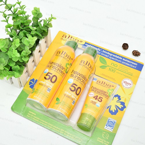 kem chống nắng dạng xịt