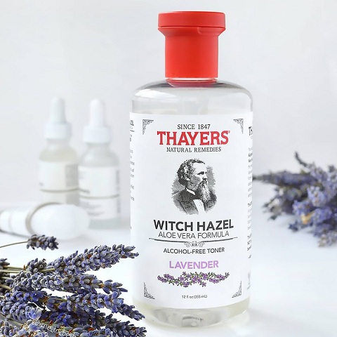 Nước hoa hồng Thayers Witch Hazel Aloe Vera Formula Lavender