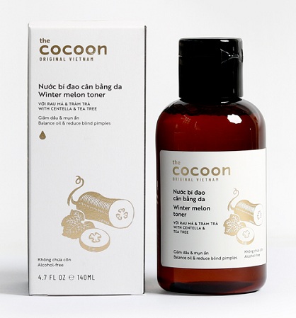 Nước hoa hồng cho da mụn Cocoon