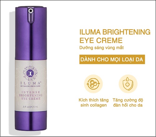 Iluma Intense Brightening Eye Creme giúp trị quầng thâm bọng mắt
