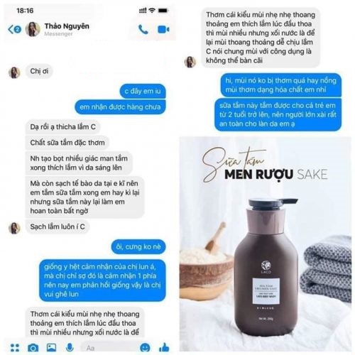 Sữa tắm Laco có tốt không, có an toàn khi dùng cho bà bầu? 7 review Sữa tắm Laco có tốt không