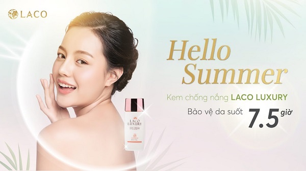 Review kem chống nắng Laco Luxury có thực sự tốt và nên mua? 1 Kem chống nắng Laco Luxury Sun Cream SPF45 PA+++