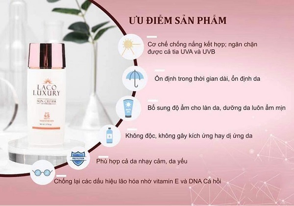 Review kem chống nắng Laco Luxury có thực sự tốt và nên mua? 5 Kem chống nắng Laco Luxury review