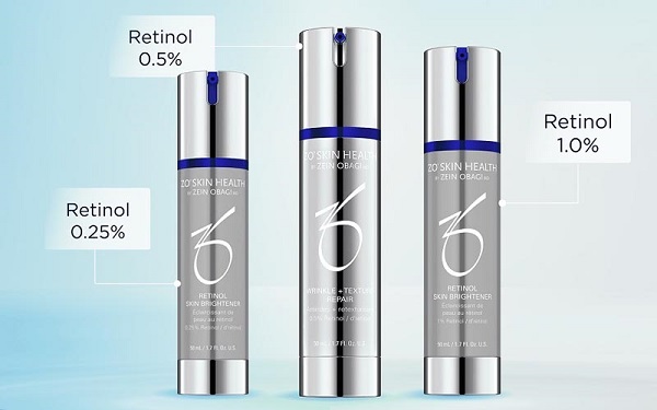 dòng sản phẩm Retinol của ZO Skin Health