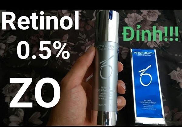 ZO Skin Health Retinol Skin Brightener 0.5 review có tốt không