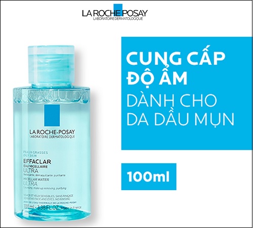 nước tẩy trang La Roche-Posay Micellar Water Ultra Oily Skin