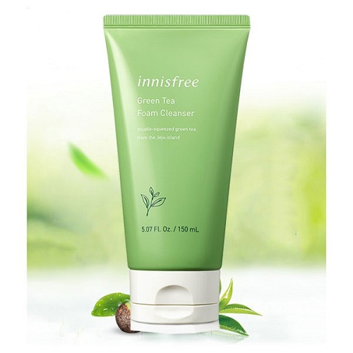 Sữa rửa mặt Quốc tế Innisfree Green Tea Cleansing Foam