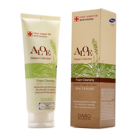 Aloe Nature Collection Foam Cleansing Whitening