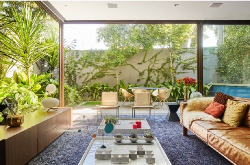 Nhà 2 tầng không gian mở