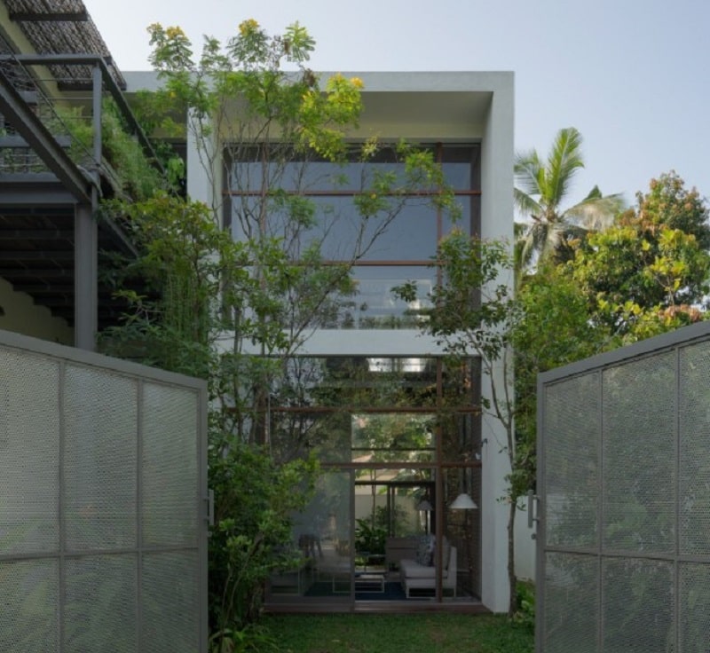 Nhà 2 tầng không gian mở