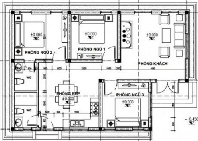 bản vẽ nhà vệ sinh đẹp