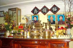 cách đặt ảnh thờ ông bà bố mẹ