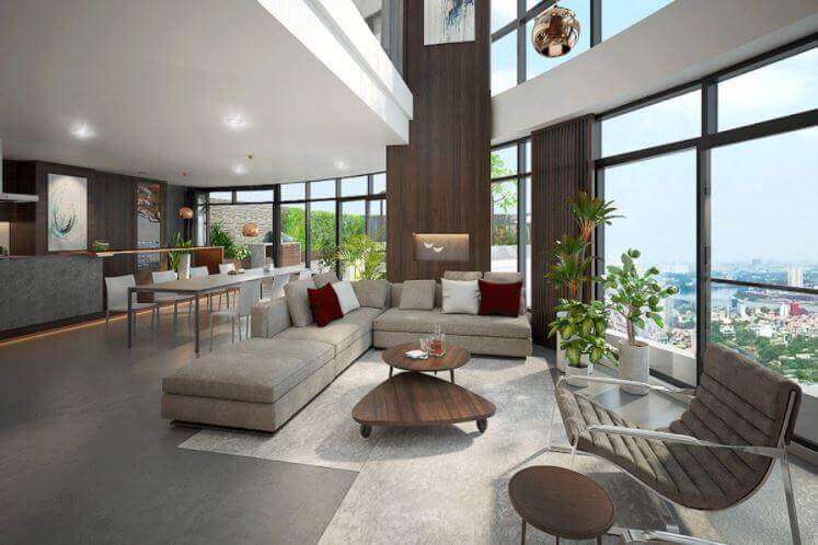 căn hộ penthouses sài gòn
