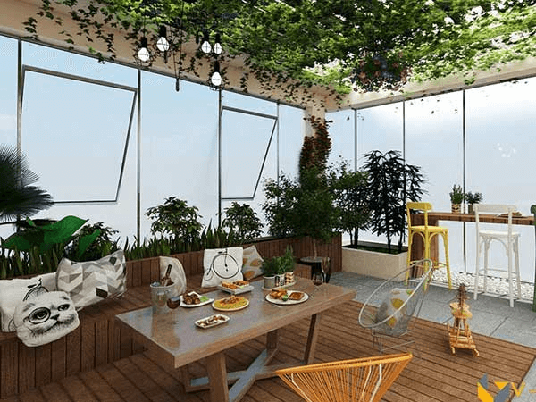 chức năng của sân thượng