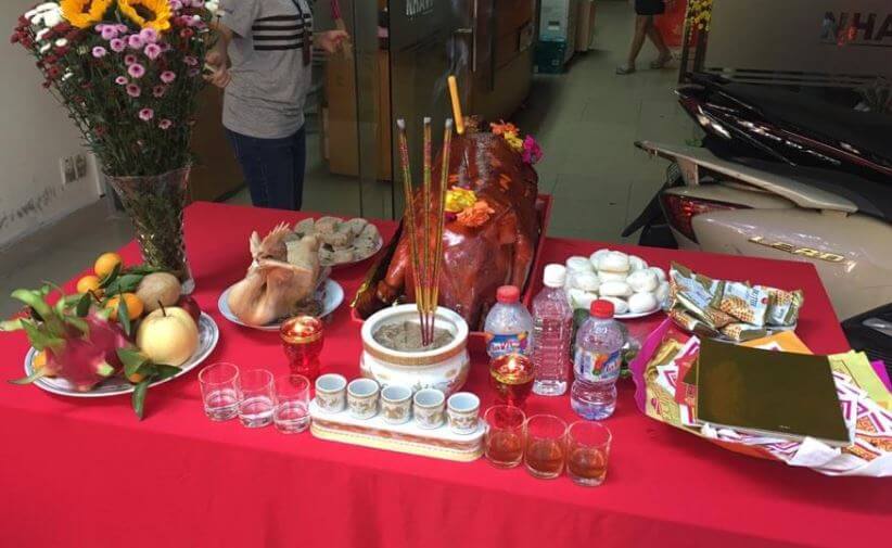 cúng nhập trạch chung cư