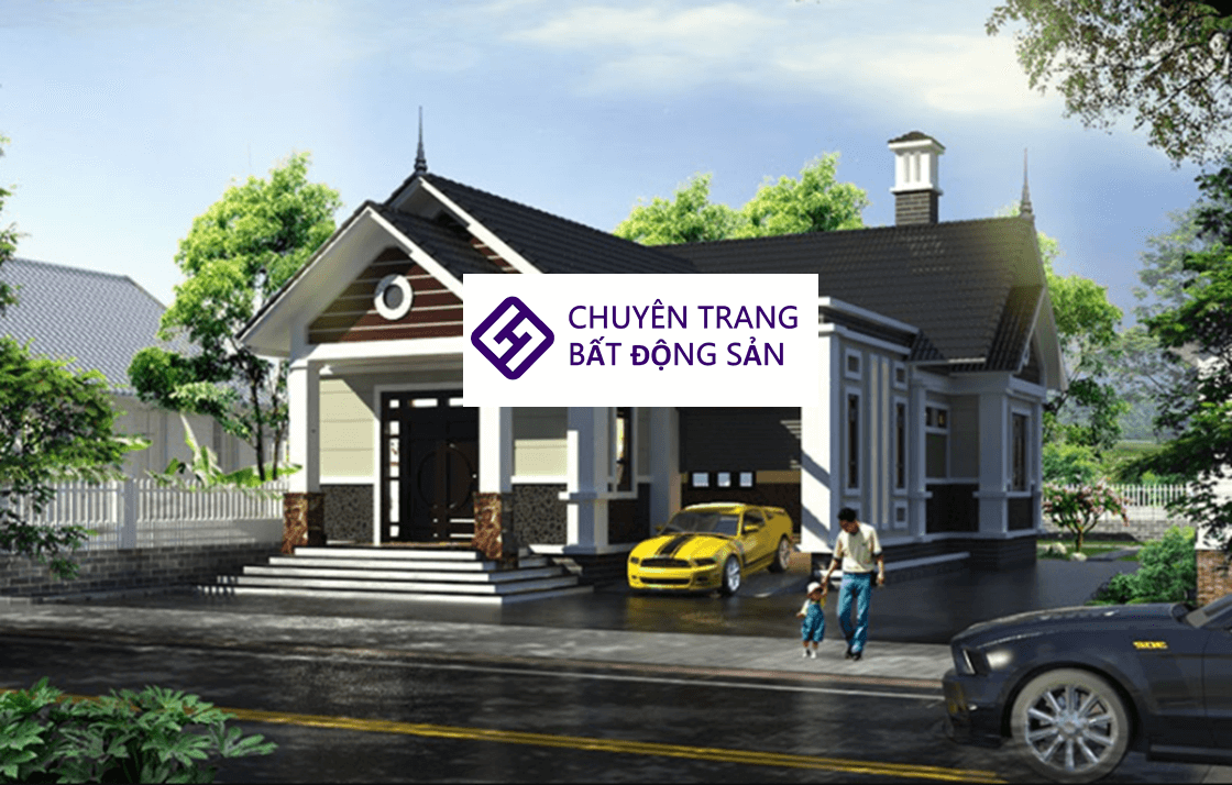 mẫu nhà 1 thò 1 thụt