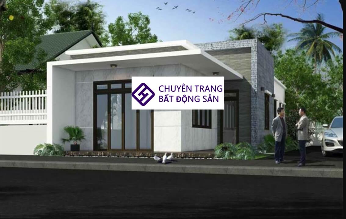 mẫu nhà 1 thò 1 thụt