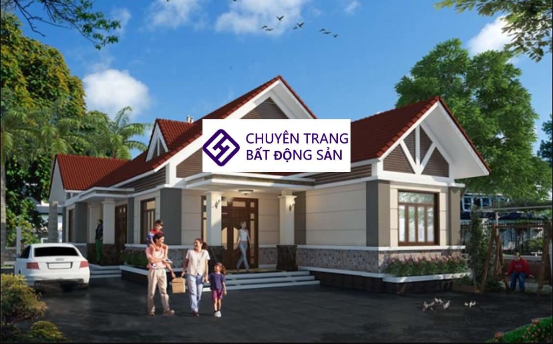 mẫu nhà 1 thò 1 thụt