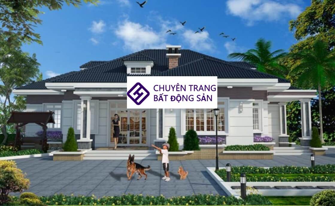 mẫu nhà 1 thò 1 thụt