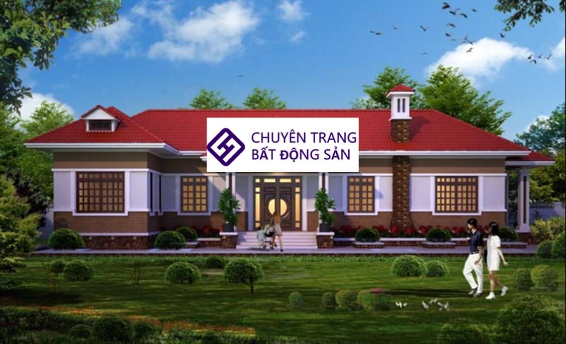 mẫu nhà 1 thò 1 thụt