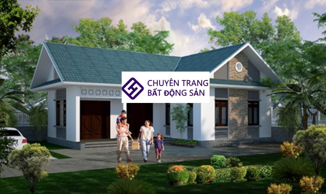 mẫu nhà 1 thò 1 thụt