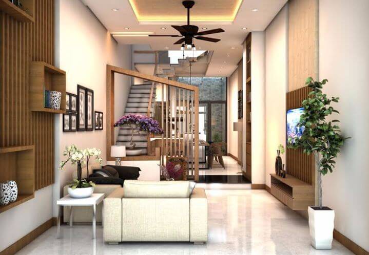 mẫu nhà 2 5 tầng hiện đại