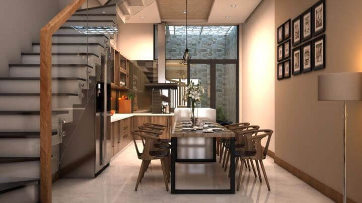 mẫu nhà 2 5 tầng hiện đại